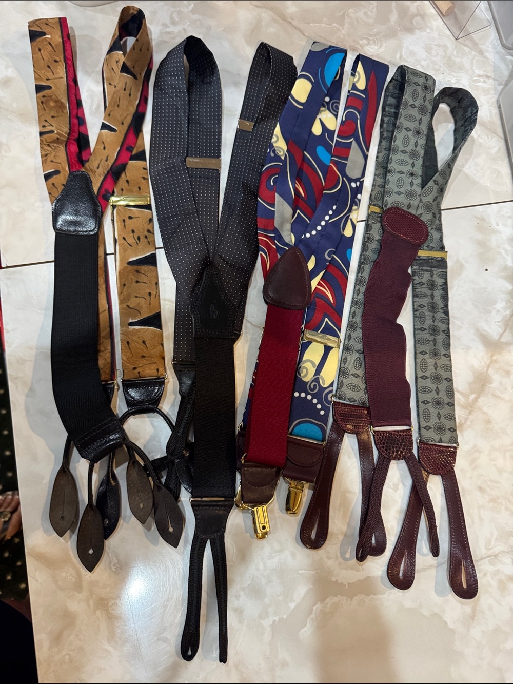 Men Suspenders (for all 4)